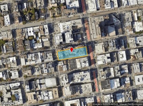  1661 Pine St, San Francisco, CA Parcel Map