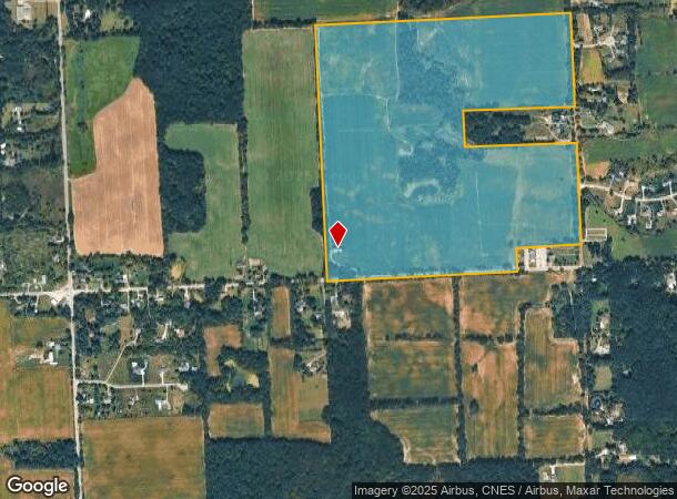  6289 Faussett Rd, Howell, MI Parcel Map
