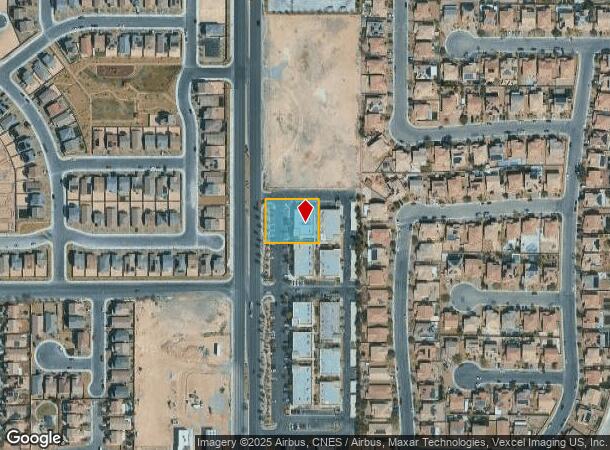 4120 N Martin L King Blvd, North Las Vegas, NV Parcel Map