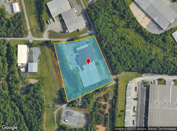  1190 Old Beltway, Rural Hall, NC Parcel Map