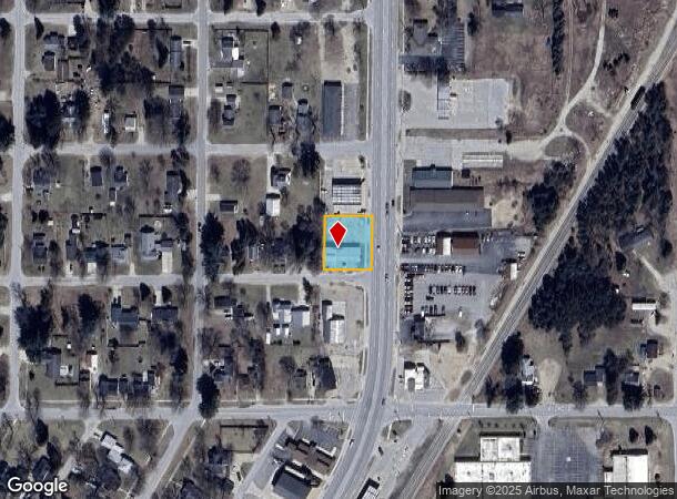  203 N Cedar St, Kalkaska, MI Parcel Map