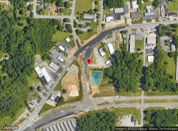 624 Greensboro Rd, High Point, NC Parcel Map