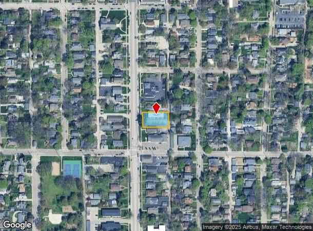  6117 N College Ave, Indianapolis, IN Parcel Map