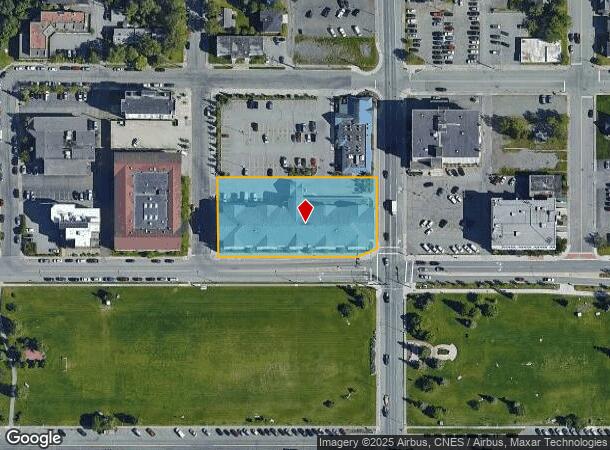 1110 W 8Th Ave, Anchorage, AK Parcel Map