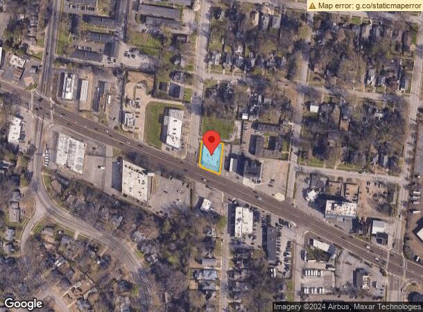  2532 Poplar Ave, Memphis, TN Parcel Map