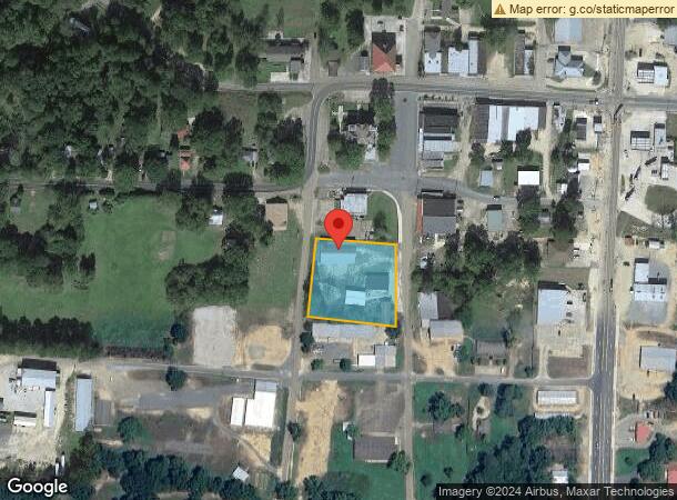  228 S 2Nd St, Hampton, AR Parcel Map