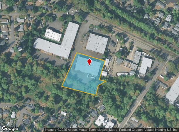  9820 Sw Tigard St, Portland, OR Parcel Map