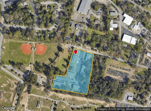 1721 Carnegie St, Columbia, SC Parcel Map