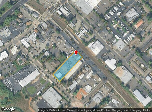 9095 Sw Burnham St, Portland, OR Parcel Map