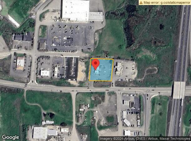  1625 W Central Ave, Sutherlin, OR Parcel Map