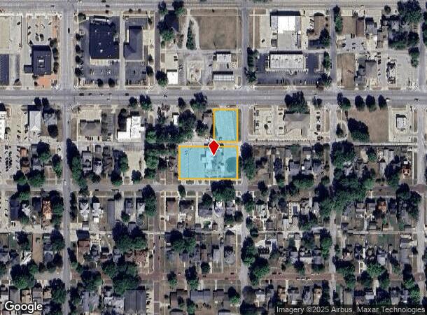 1200 Wabash Ave, Mattoon, IL Parcel Map