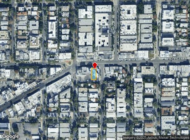 8364 Melrose Ave, West Hollywood, CA Parcel Map