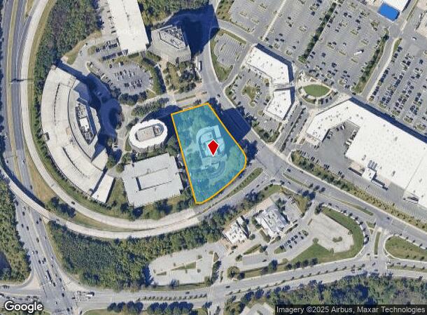10451 Mill Run Cir, Owings Mills, MD Parcel Map