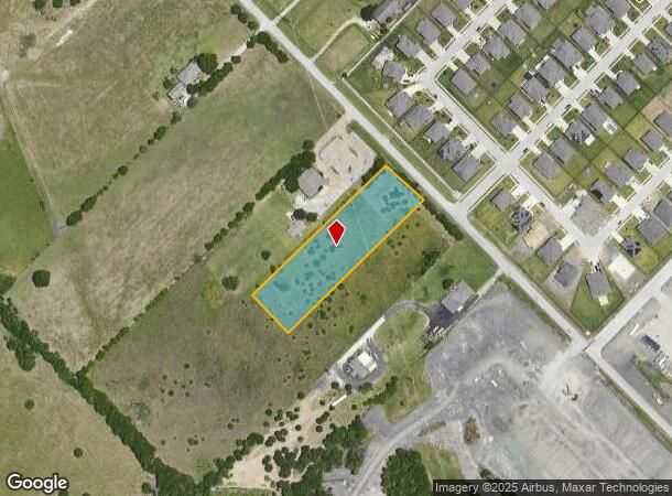  6100 Shannon Rd, Mesquite, TX Parcel Map
