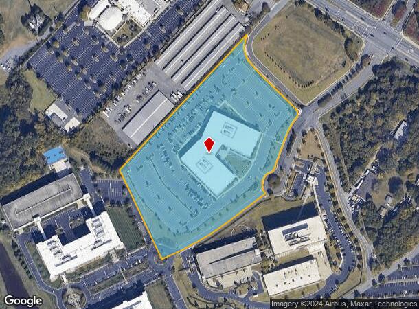  7910 Microsoft Way, Charlotte, NC Parcel Map