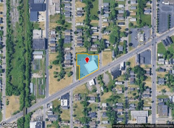  1750 Genesee St, Buffalo, NY Parcel Map