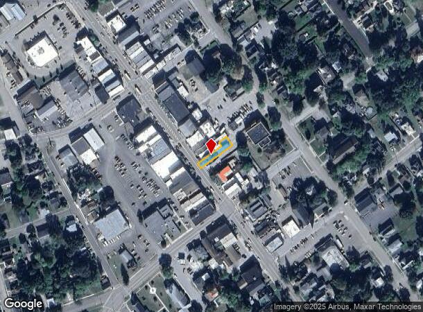 134 Main St, Dansville, NY Parcel Map