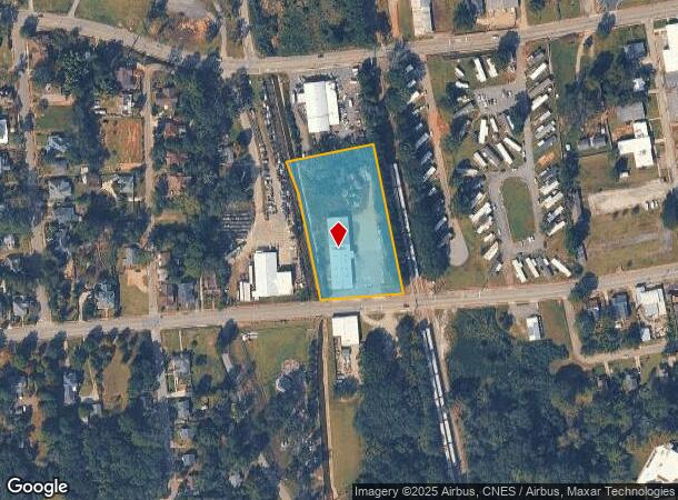  516 W Market St, Anderson, SC Parcel Map
