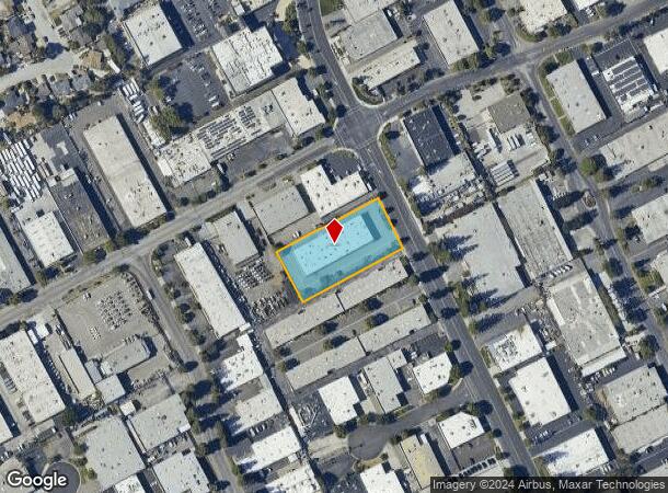  3424 De La Cruz Blvd, Santa Clara, CA Parcel Map