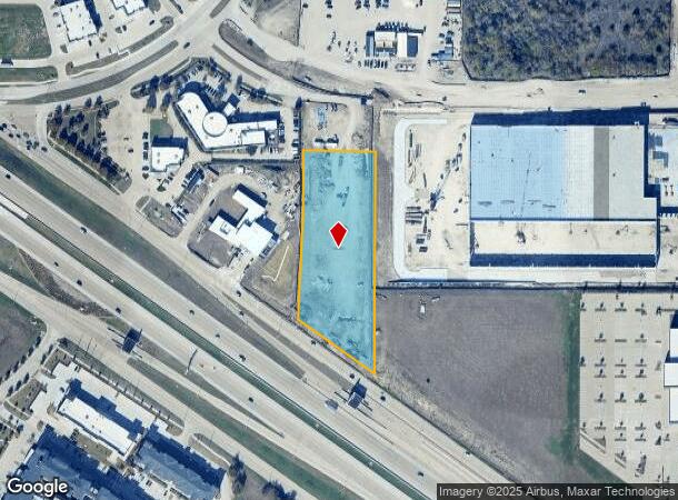  6330 N President George Bush Hwy, Garland, TX Parcel Map