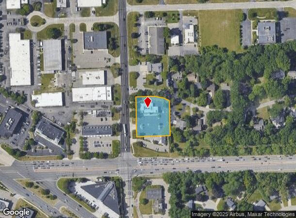 2425 Franklin Rd, Bloomfield Hills, MI Parcel Map