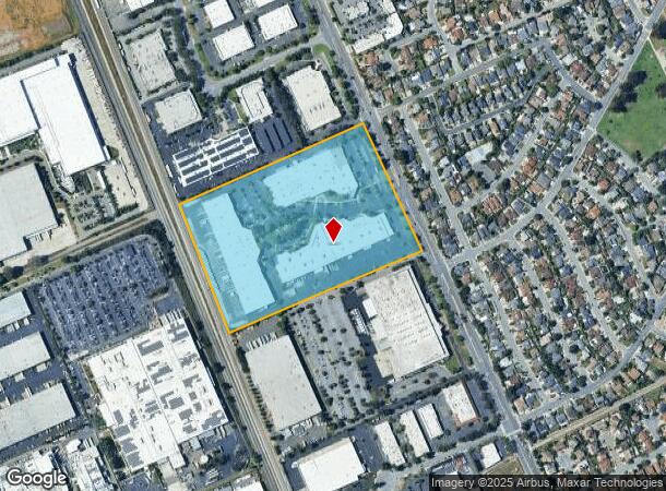  48021-48027 Warm Springs Blvd, Fremont, CA Parcel Map