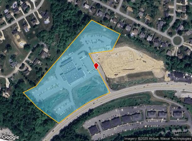  2409 Washington Rd, Canonsburg, PA Parcel Map