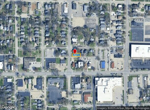  1204 S Spring St, Springfield, IL Parcel Map