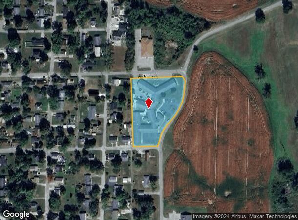  900 Anson St, Salem, IN Parcel Map