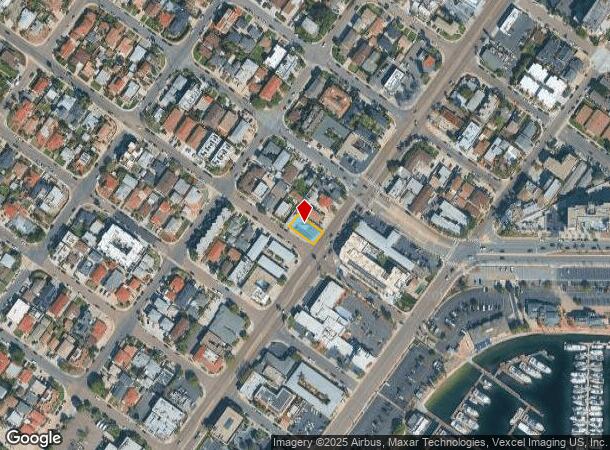 3006 Garrison St, San Diego, CA Parcel Map