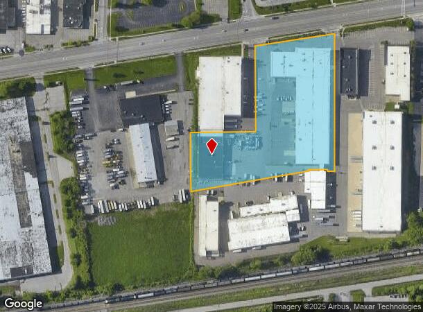  2495 Walden Ave, Buffalo, NY Parcel Map