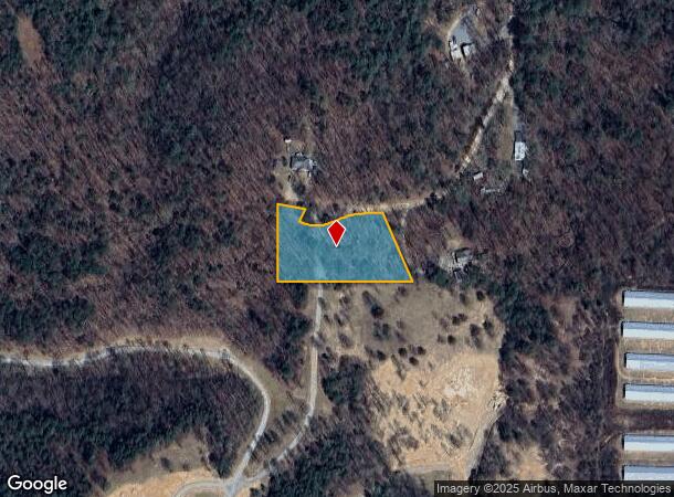  Cunningham Mountain Rd, Ellijay, GA Parcel Map