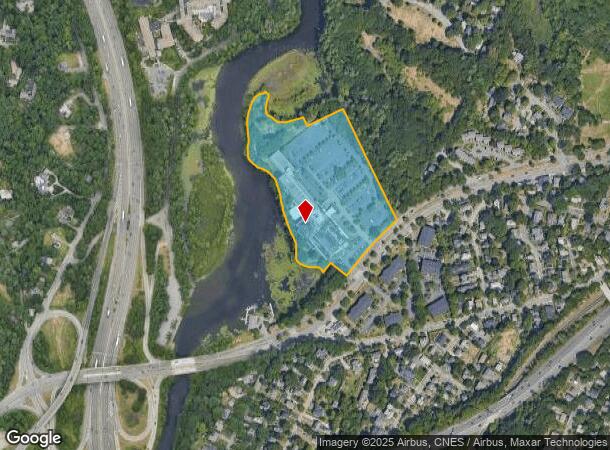  2345 Commonwealth Ave, Auburndale, MA Parcel Map