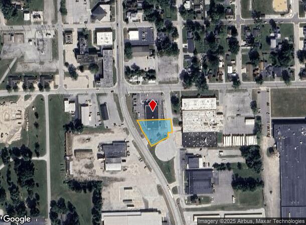  1203 S Main St, Bluffton, IN Parcel Map