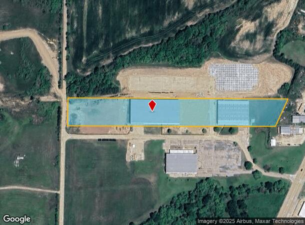 2400 S Blk Church St, Paris, TX Parcel Map