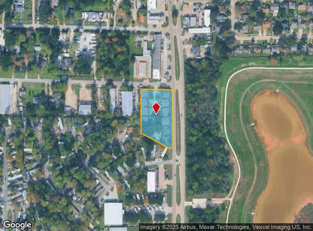 8607 Bart Ln, Houston, TX Parcel Map