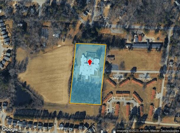  400 W Ransom St, Fuquay Varina, NC Parcel Map