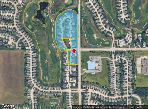  14003 Tregaron Ridge Ct, Bellevue, NE Parcel Map