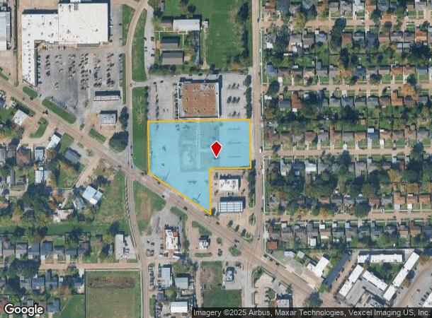  Red Bluff Rd, Pasadena, TX Parcel Map