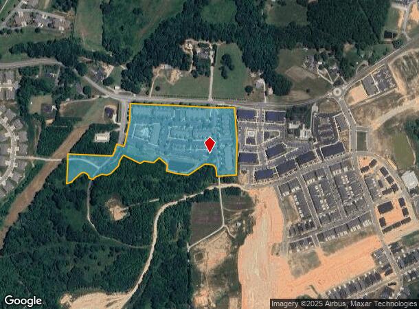  1341 Ellis Forest Rd, Kernersville, NC Parcel Map