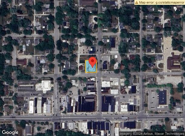  202 N Walnut St, North Manchester, IN Parcel Map