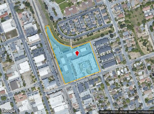  111 Lewis St, Gilroy, CA Parcel Map