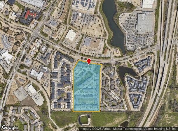 5501 Overton Ridge Blvd, Fort Worth, TX Parcel Map