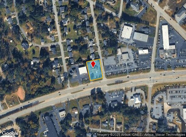 516 W Wade Hampton Blvd, Greer, SC Parcel Map