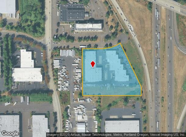 10965 Sw Commerce Cir, Wilsonville, OR Parcel Map