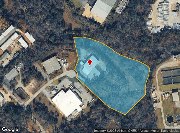  603 High Tech Ct, Greer, SC Parcel Map