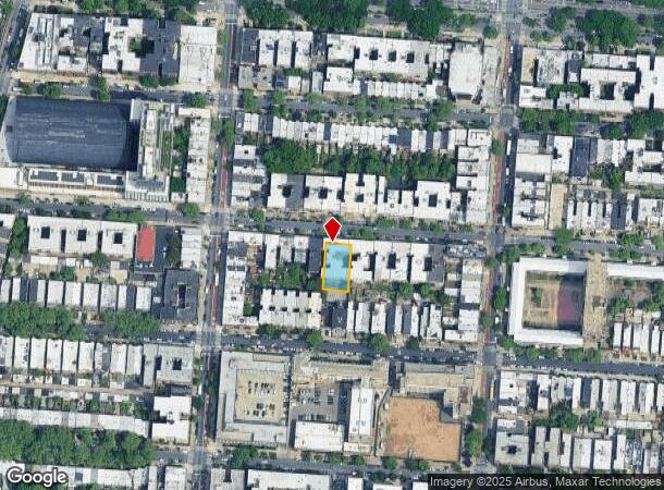  1154 President St, Brooklyn, NY Parcel Map