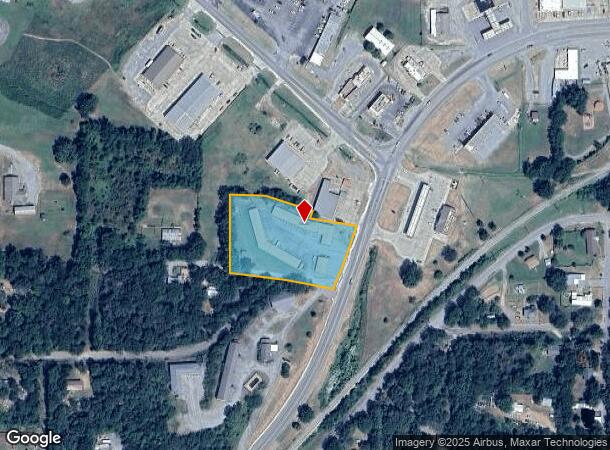  509 W Main St, Wilburton, OK Parcel Map