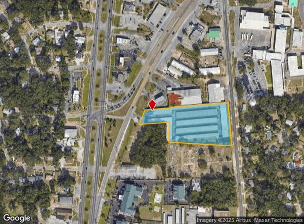 980 N Navy Blvd, Pensacola, FL Parcel Map