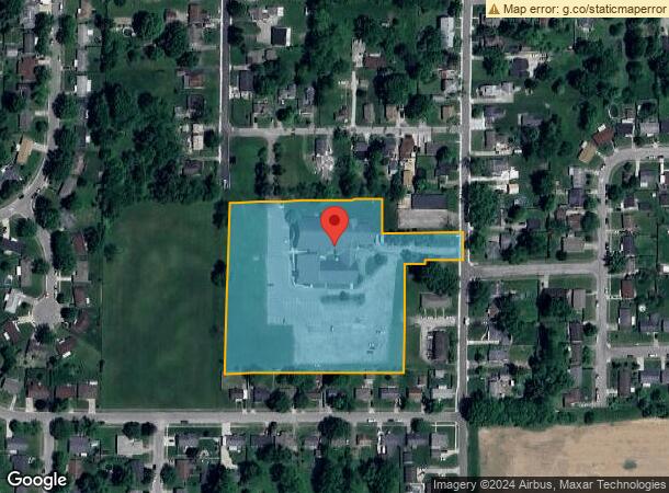  335 S Church St, New Lebanon, OH Parcel Map